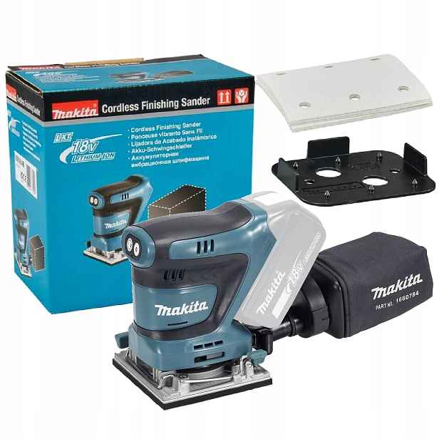 Oscilační Bruska 12x102 mm Lxt 18V S Regulací Makita DBO484Z