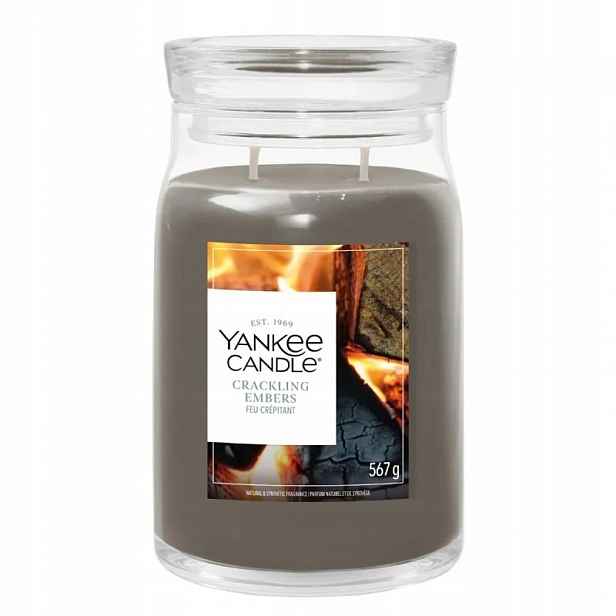 Velká svíčka Signature Crackling Embers Yankee Candle