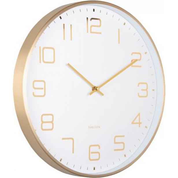 Designové nástěnné hodiny 5973WH Karlsson 40cm