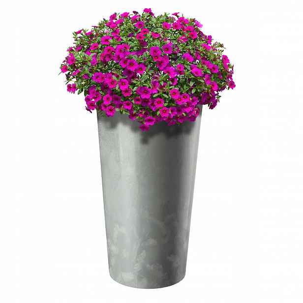 Květináč Květináč 57cm Obal Na Květináč Vložka Do Květináče Plastový Šedý