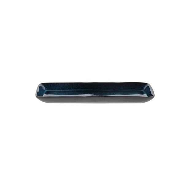 Servírovací keramický tác 14x38 cm Gastro Dark Blue/Black – Bitz