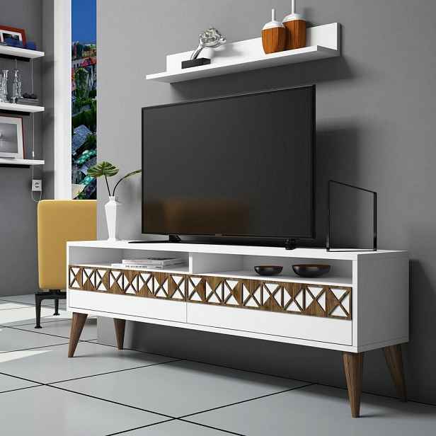 TV stěna / Sestava pod TV Line - White