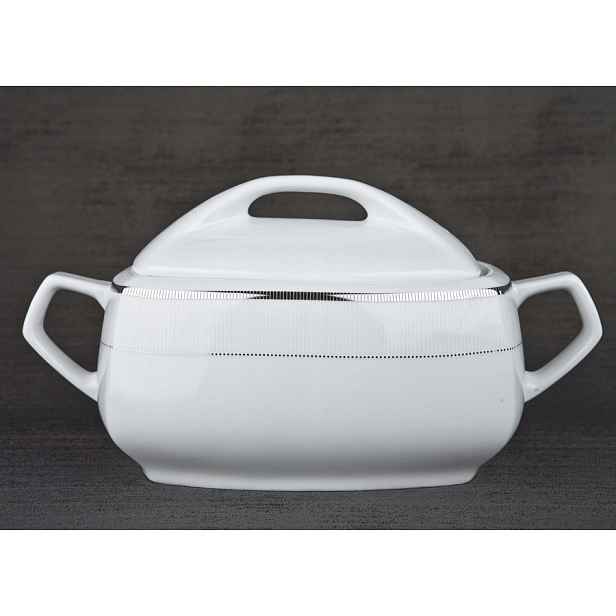 Váza 3L Marcello Silver
