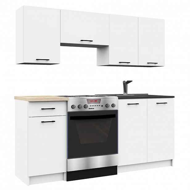 RAUMHIRSCH FURNITURE KUCHYŇSKÝ BLOK Bílá 203/180/46