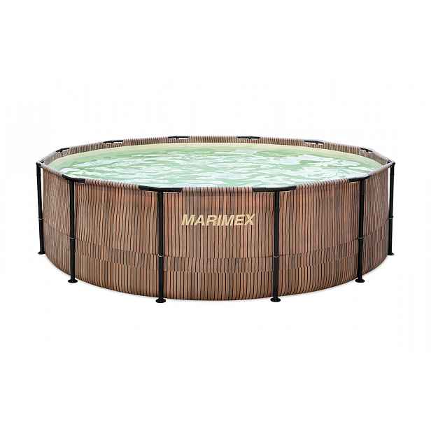 Marimex | Bazén Marimex Florida 4,57x1,32 m se zabudovaným skimmerem - motiv TEAK | 10340322
