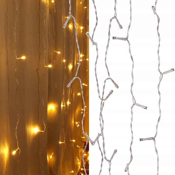Světelná girlanda Goldlux 200 cm bezbarvá