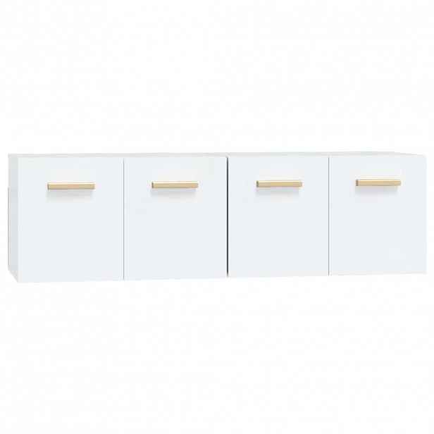 vidaXL Nástěnné skříňky 2 ks bílé 60x36,5x35 cm kompozitní dřevo