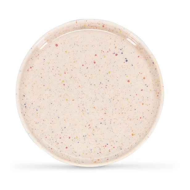 Béžový dezertní  porcelánový talíř ø 20,5 cm Fika – ONA
