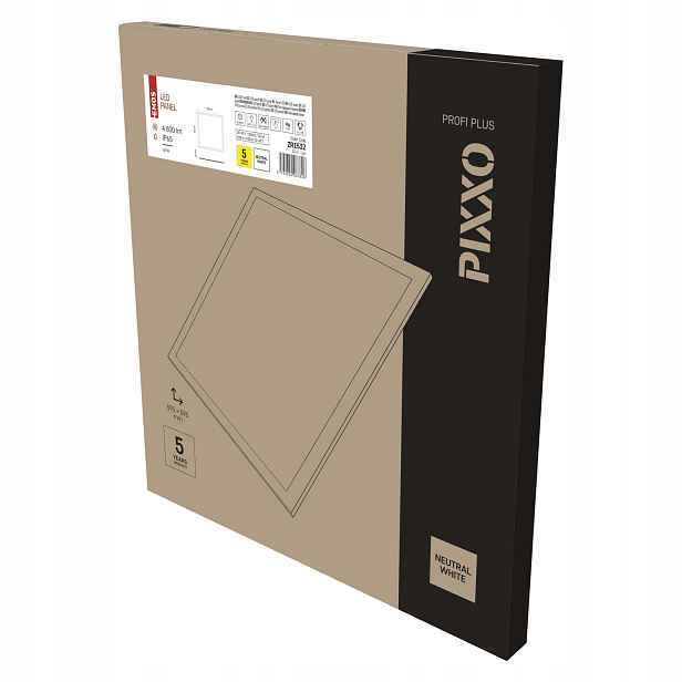 Emos Pixxo Led panel 60×60 cm 48 W 4800 lm IP65 neutrální bílá