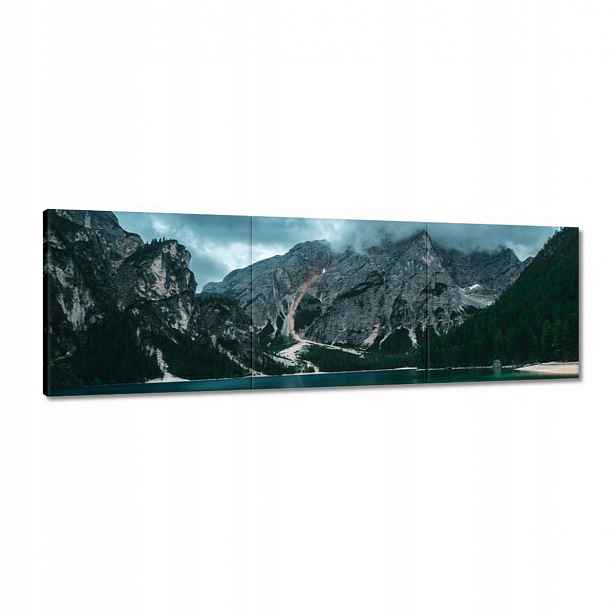 Obrazy 120x40 Horské jezero Krajina