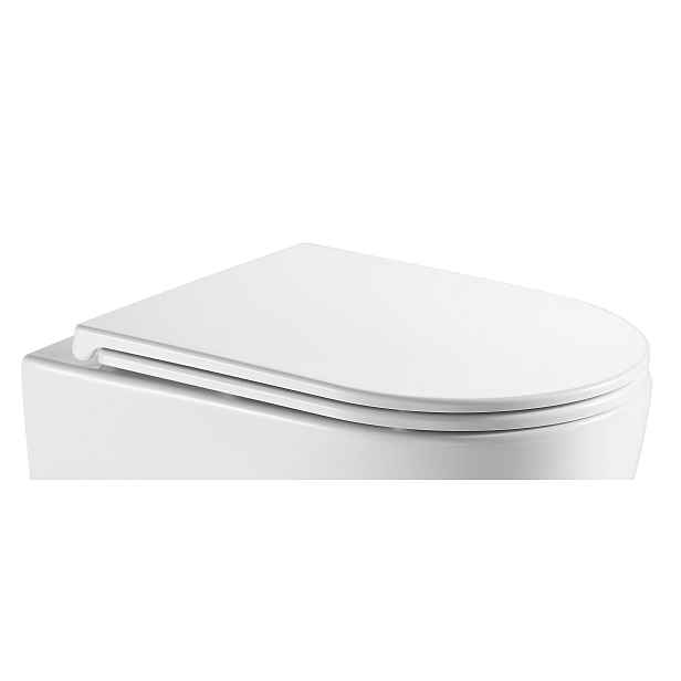 Olsen spa WC sedátko ARCO FLAT soft-close, oválné