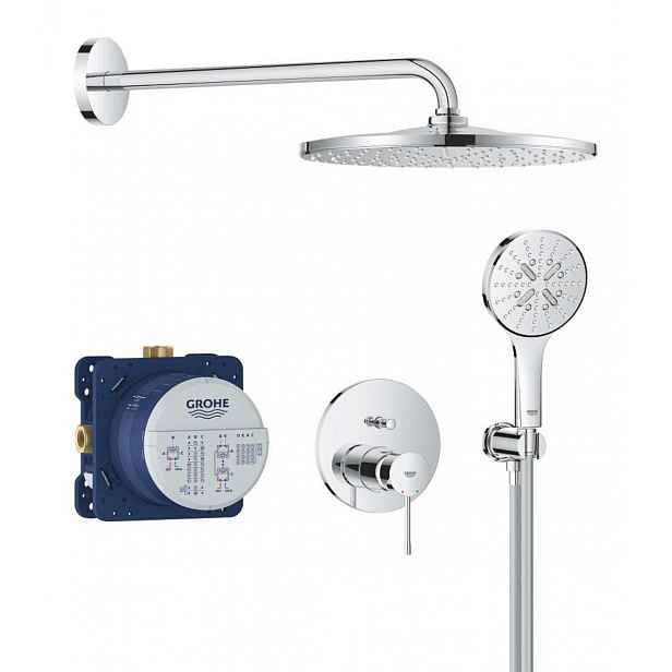 Sprchový systém Grohe Essence New včetně podomítkového tělesa chrom 25287000