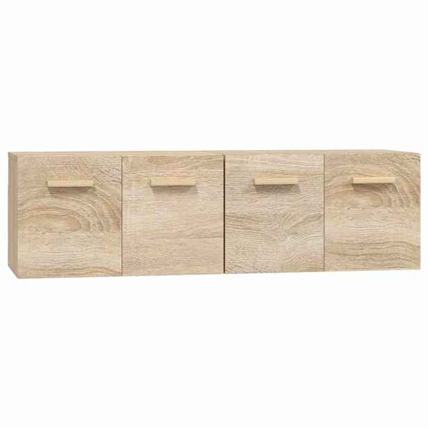 vidaXL Nástěnné skříňky 2 ks dub sonoma 60 x 36,5 x 35 cm kompozit