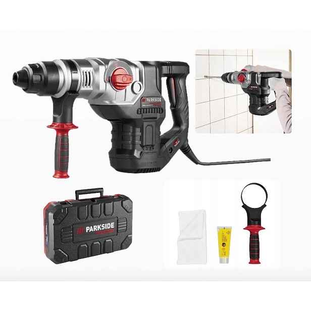 Vrtací kladivo, Kovací kladivo, Parkside Performance Ppbh 1600 A2, 1600 W, 25 J
