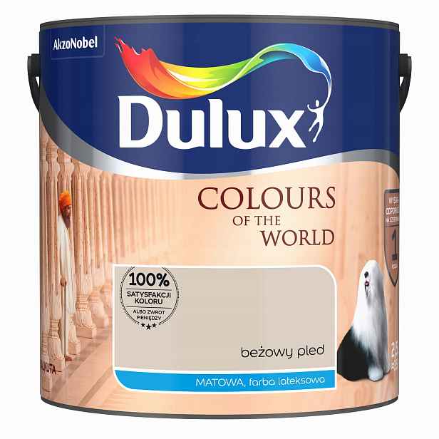Dulux Barvy světa barva Béžová Pled mat 2,5L