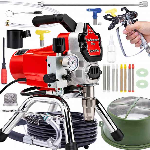 Malířský Agregát Techrebal Stellarossa Plus 2000W 230BAR 2 Trysky