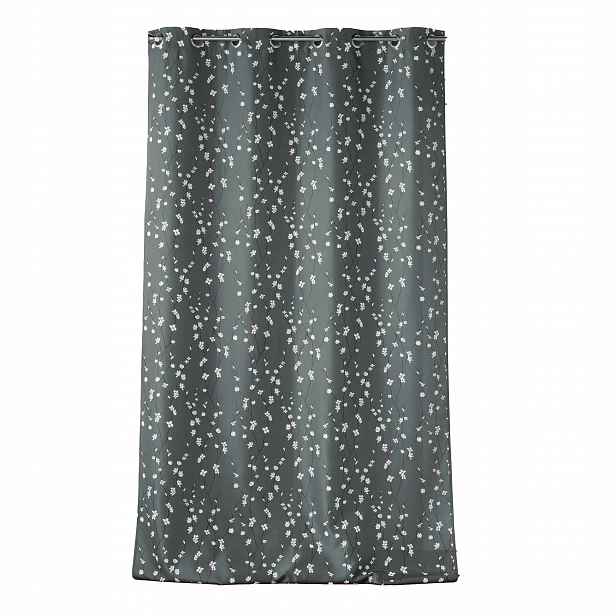 Závěs na okno šedá Na Kolečkách 140x280