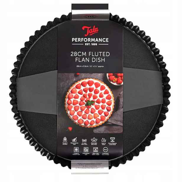 Forma na pečení, vyjímatelná, kulaté dno, plech na koláč 28 cm Tala