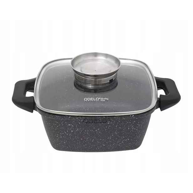 Hrnec čtvercový zapékací mísa Serey 22 cm 3,8 l Greblon nepřilnavá indukce
