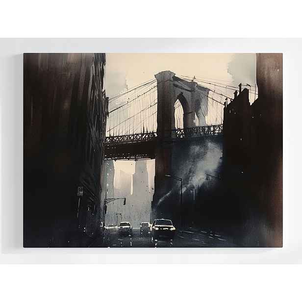 Plakát Město New York Brooklynský Most Brooklyn 100x75
