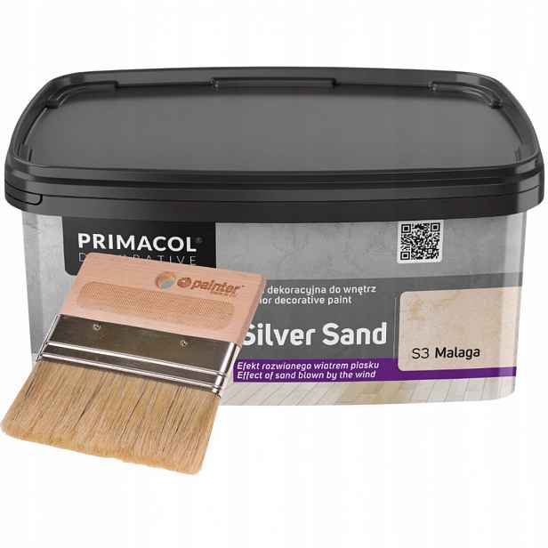 Primacol Barva Silver Sand *malaga* 1L Štětec Spalter 100MM