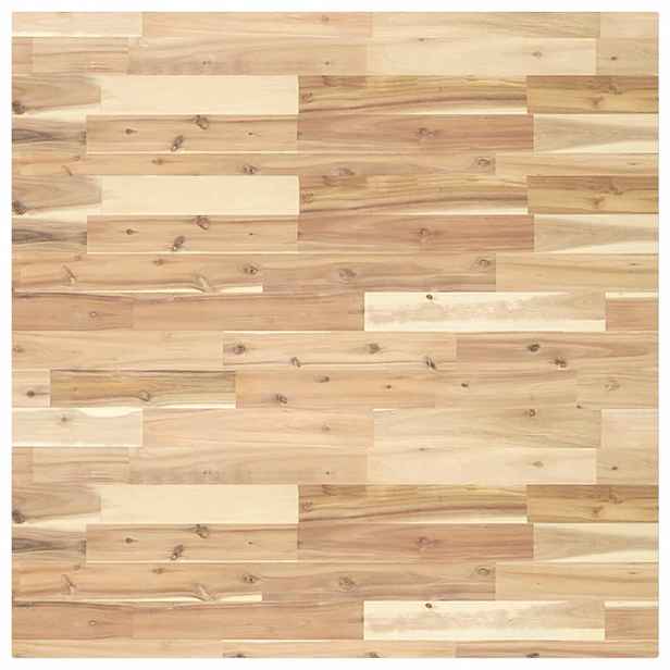 vidaXL Stolní deska čtvercová 90 x 90 x 4 cm masivní akáciové dřevo