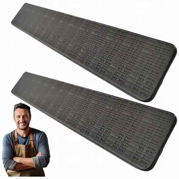 Nábytková Úchytka do skříňky Zásuvky Nao 190 mm Černý Mat 2ks