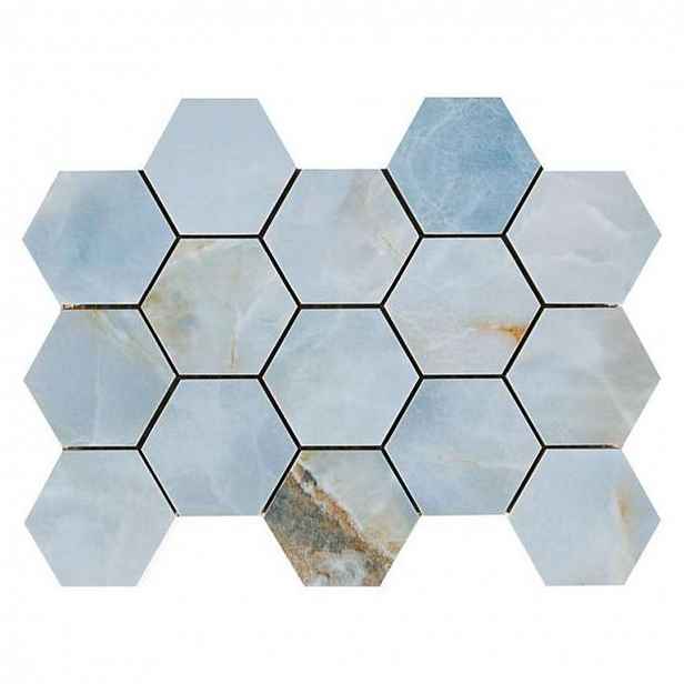 EBS Danae - Hexagon 22,5x32,5 cm, lesklý esmeralda HDAN3222ES