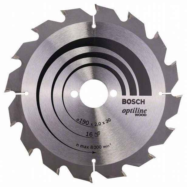 Kotoučová Pila H Optiline Wood 190*2.0*30/Z