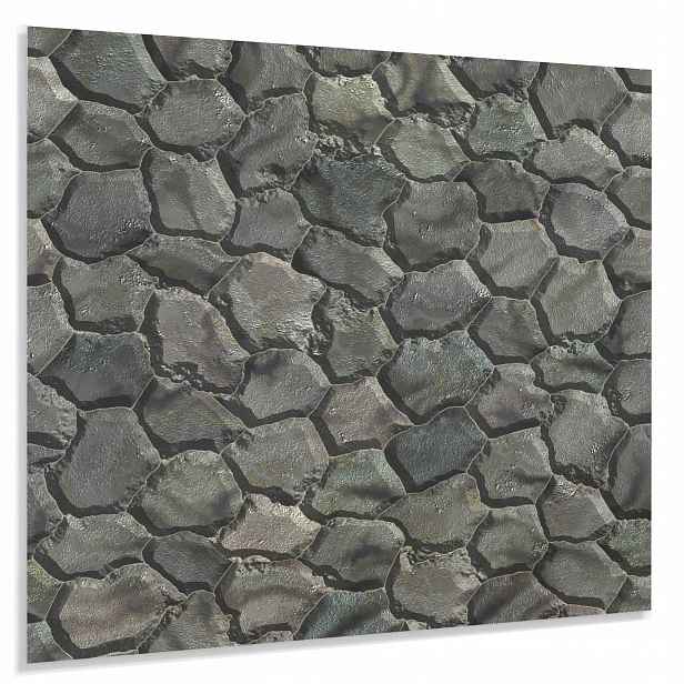 Ochranný Panel 4mm 50x60cm Lacobel Tvrzený Do Kuchyně Dekorativní
