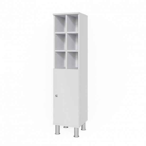 Vicco STŘEDNÍ SKŘÍŇKA Fynn Bílá 30 x 130.6 cm velké dveře