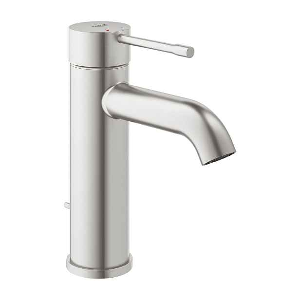 Baterie umyvadlová stojánková Grohe Essence velikost S SuperSteel 24171DC1