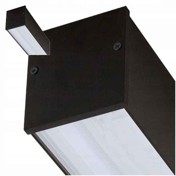 Černá lineární lampa CL Office Led Pro do kuchyně, moderní, Nowodvorski