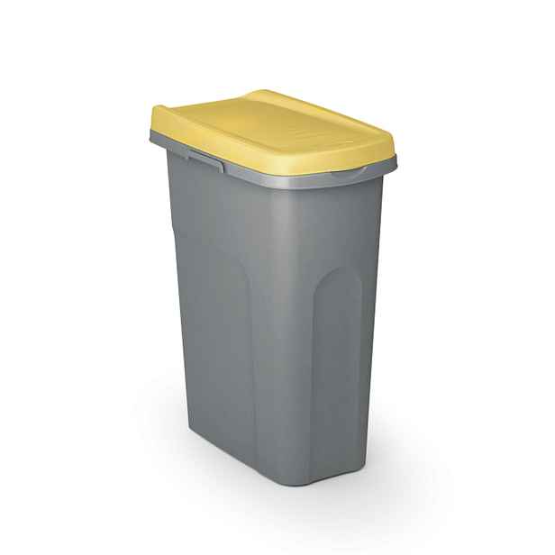 STEFANPLAST Odpadkový koš Home Eco System 25 l, žlutý