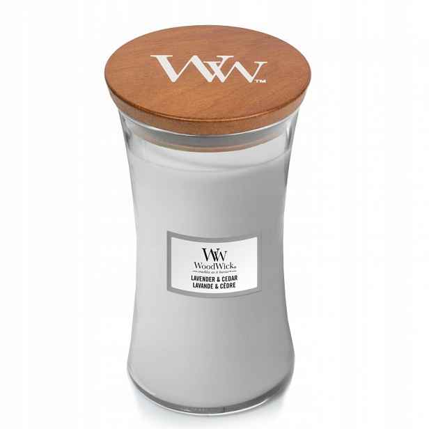 WoodWick velká Lavender & Cedar