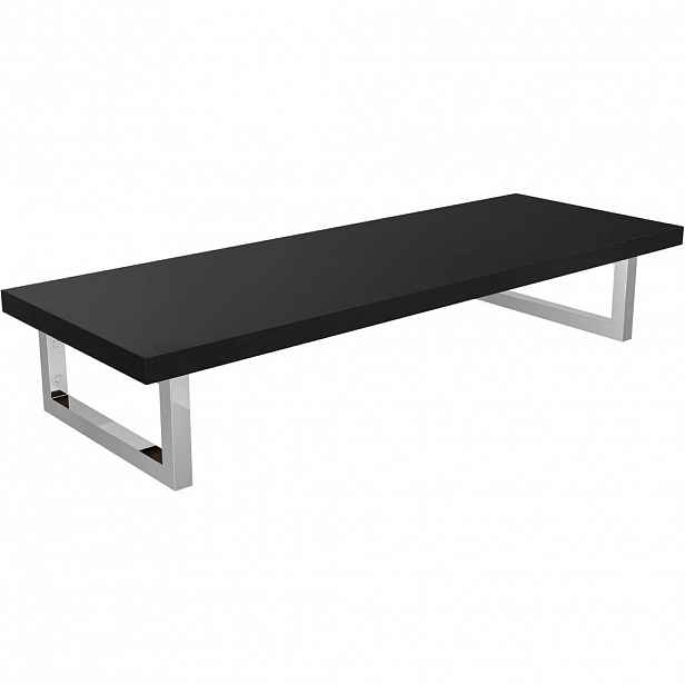 Deska pod umyvadlo Navira Pro + 2 konzole pod desku - černá matná - 80x3,6x46 cm - 606081
