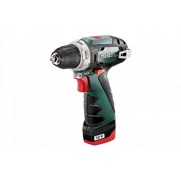Metabo - 12V AKU vrtací šroubovák, 2x aku 2,0 Ah LiPower, nabíječka 600984000