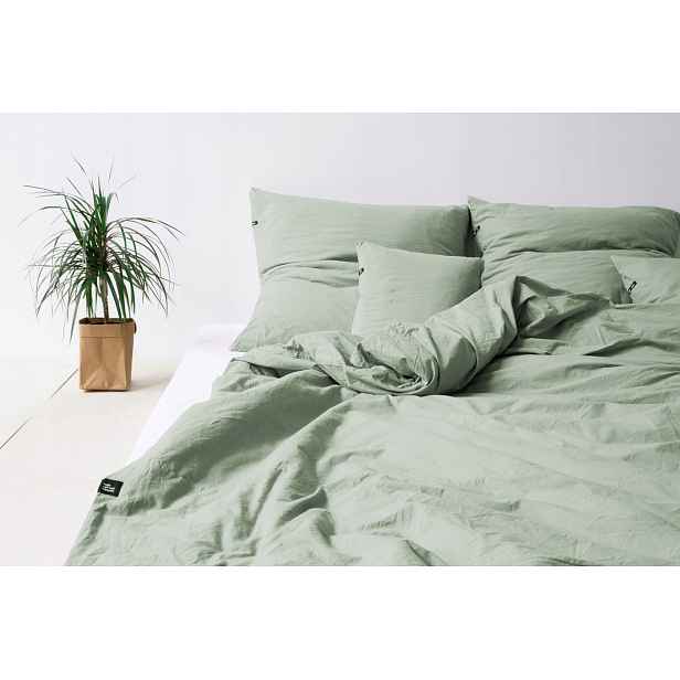Prostěradlo s gumou 100% bavlna Zeleň 160x200