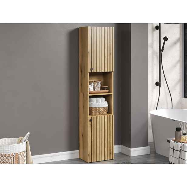 Vysoká skříňka Pure Bliss 40 cm, dub evoke