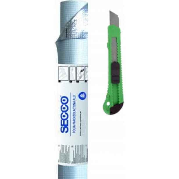 Fólie Paroizolační Střešní Fólie Secco Alu 180 g 15 m² Alu Páska