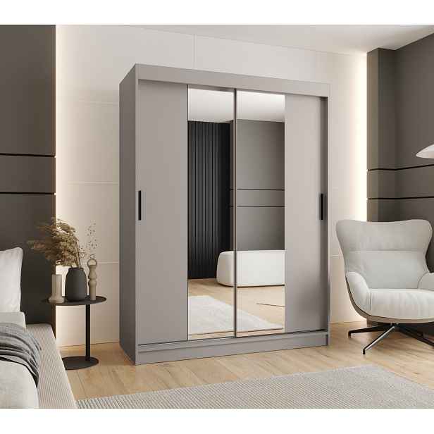 Šatní skříň Abi Rubino T1 Rozměry: 150 cm, Barva korpusu + barva dveří: Kašmír