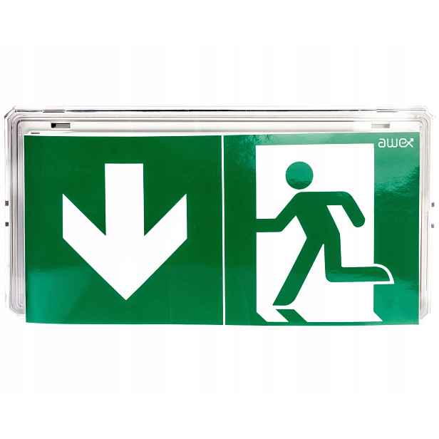Svítidlo nouzového osvětlení Awex Exit M Led 1W IP65 Sa 60min