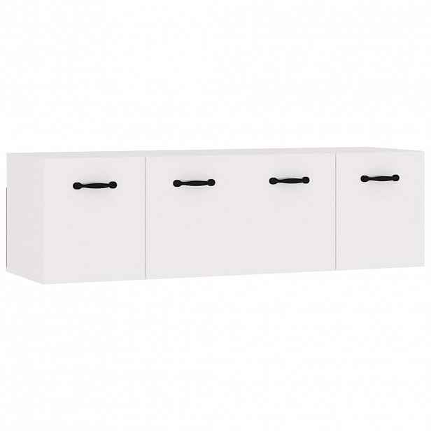 vidaXL Nástěnné skříňky 2 ks bílé 80 x 35 x 36,5 cm kompozitní dřevo