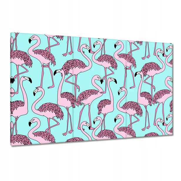 Obrazy 120x80 Růžové Flamini Flamingo