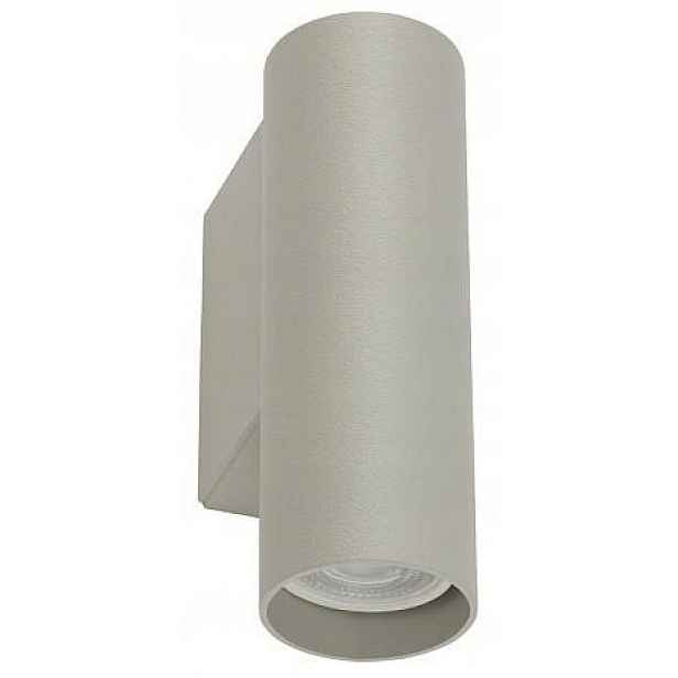 Nástěnná lampa Fourty S Šedá 1xGU10 R35 Nástěnná lampa do pokoje Moderní dům