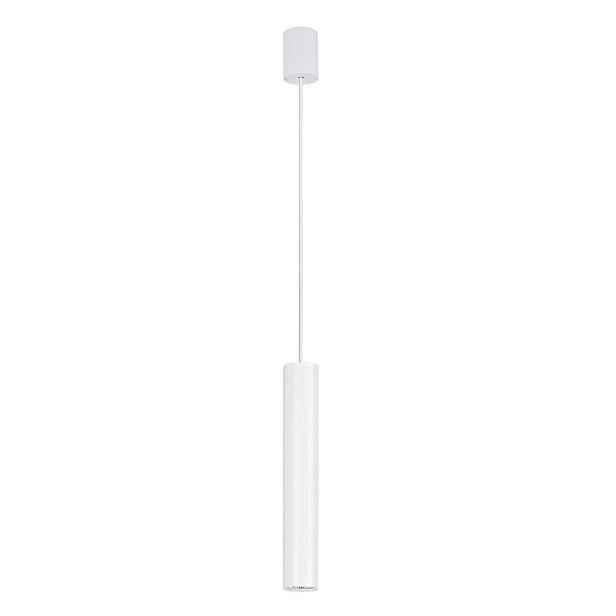 Závěsná lampa Eye bílá, moderní design nad jídelní stůl Nowodvorski