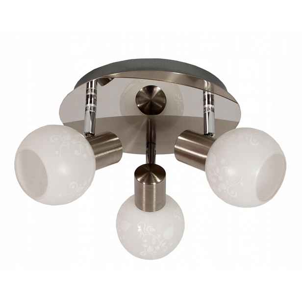 Saténový stropní svítidlo 3X40W E14 Avila Candellux