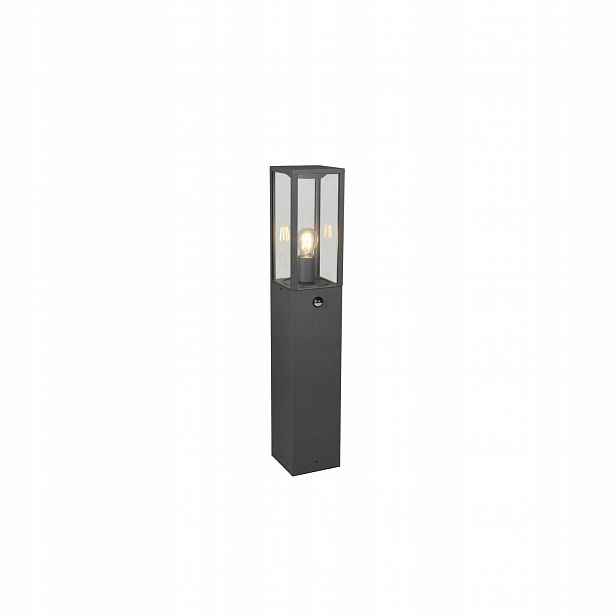 Sloupkové svítidlo Moderní Šedá Antracit Koriel 60W IP44 Terasa Trio