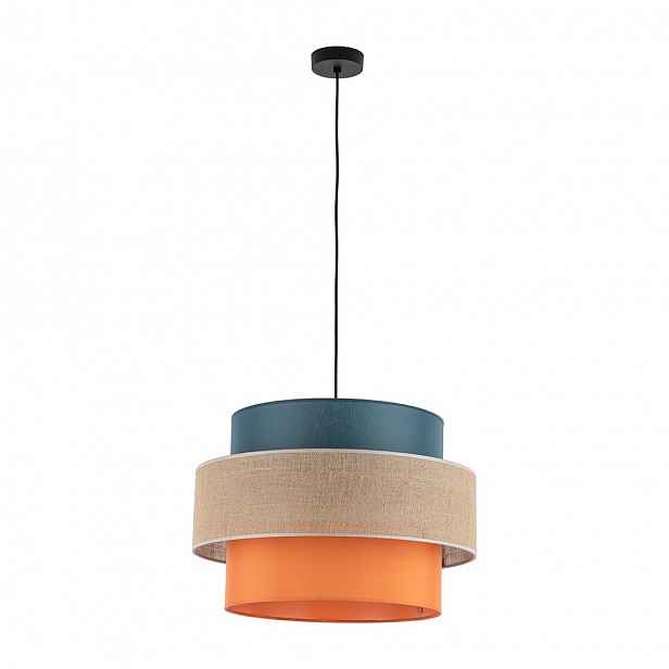 Závěsná stropní lampa Stropní Svítidlo Vícebarevná Juta E27 do 50 cm Tk Lighting