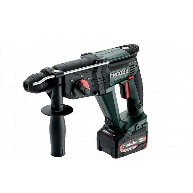 Metabo - 18V AKU kombinované kladivo, 2x aku 4,0 Ah LiPower, nabíječka 601712510
